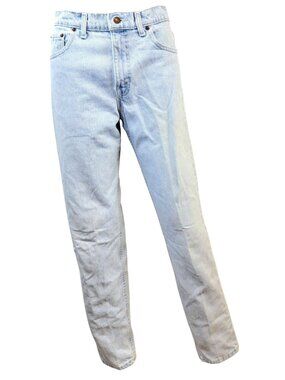 Levi's 550 30 x 32 Vintage 90s Jeans Light Wash Denim Tapered Leg Made In USA